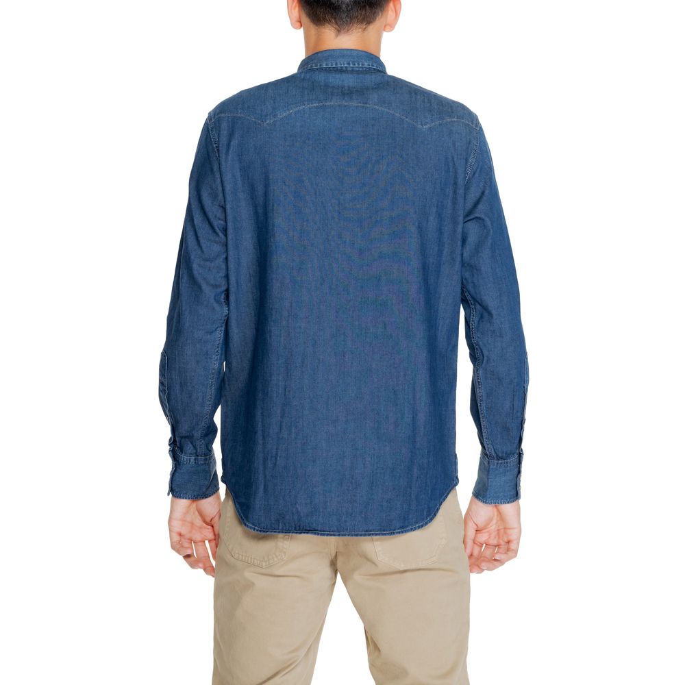 - Blue Cotton Shirt