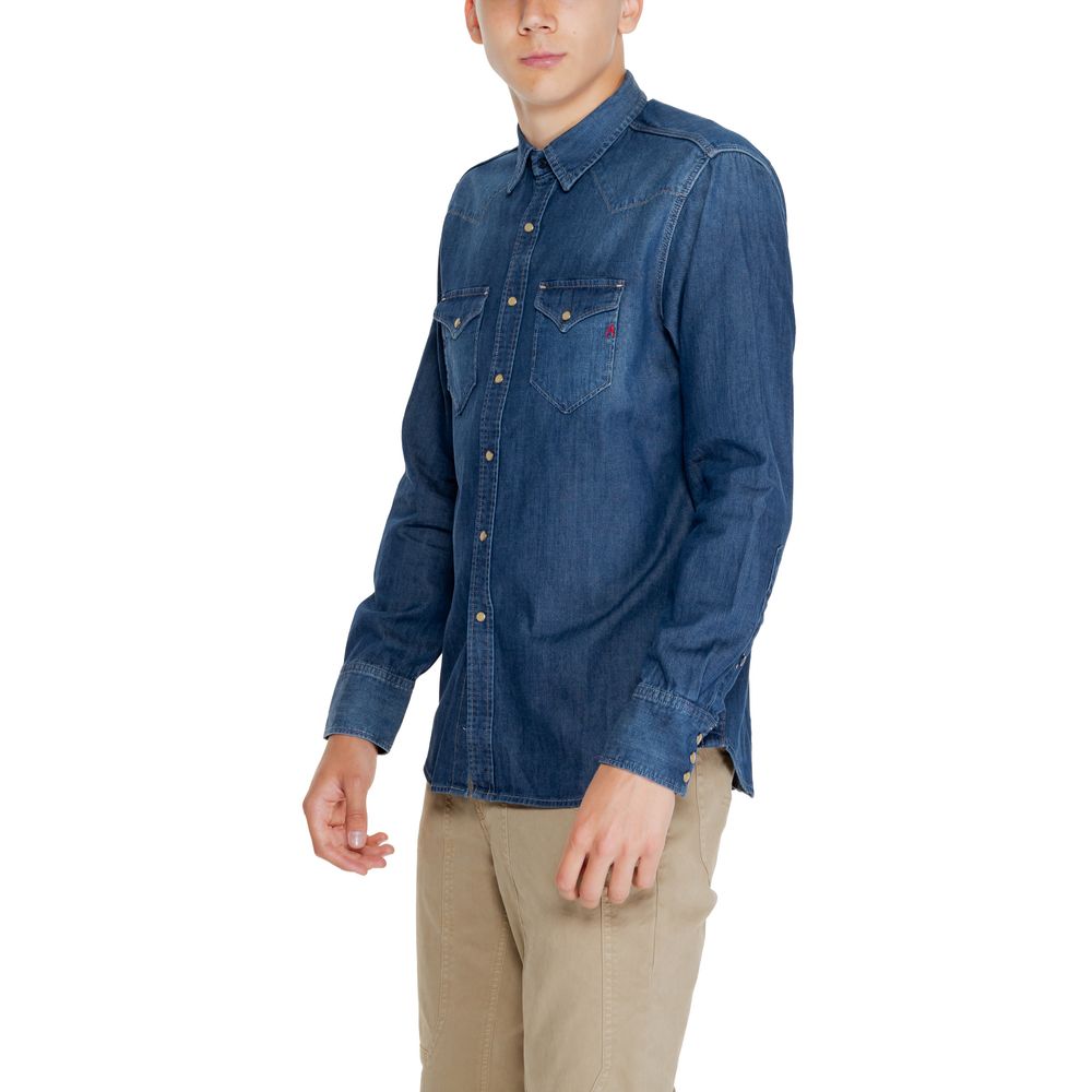 - Blue Cotton Shirt