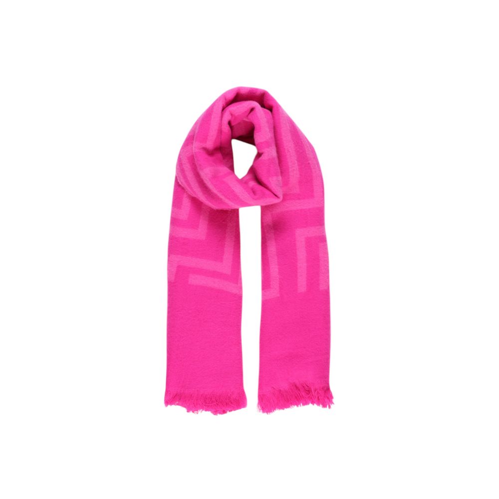 Chic Pink Acrylic Scarf