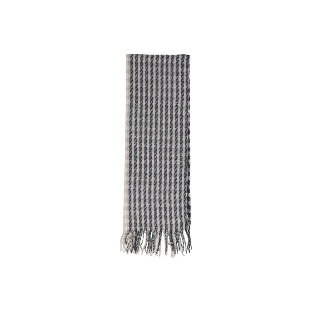 Gray Recycled Polyester Scarf for Women