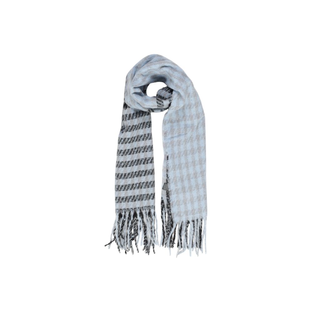Blue Recycled Polyester Scarf - Sustainable Style for Every Occasion