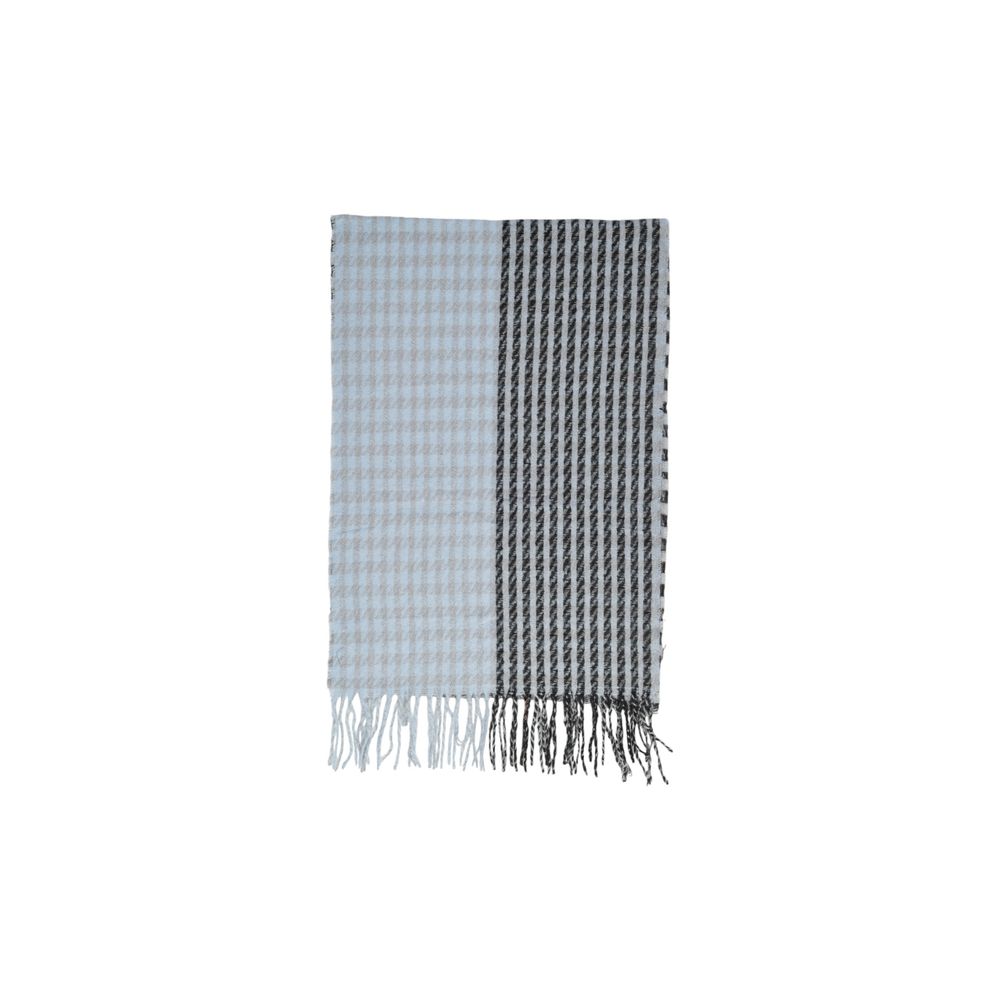 Blue Recycled Polyester Scarf - Sustainable Style for Every Occasion