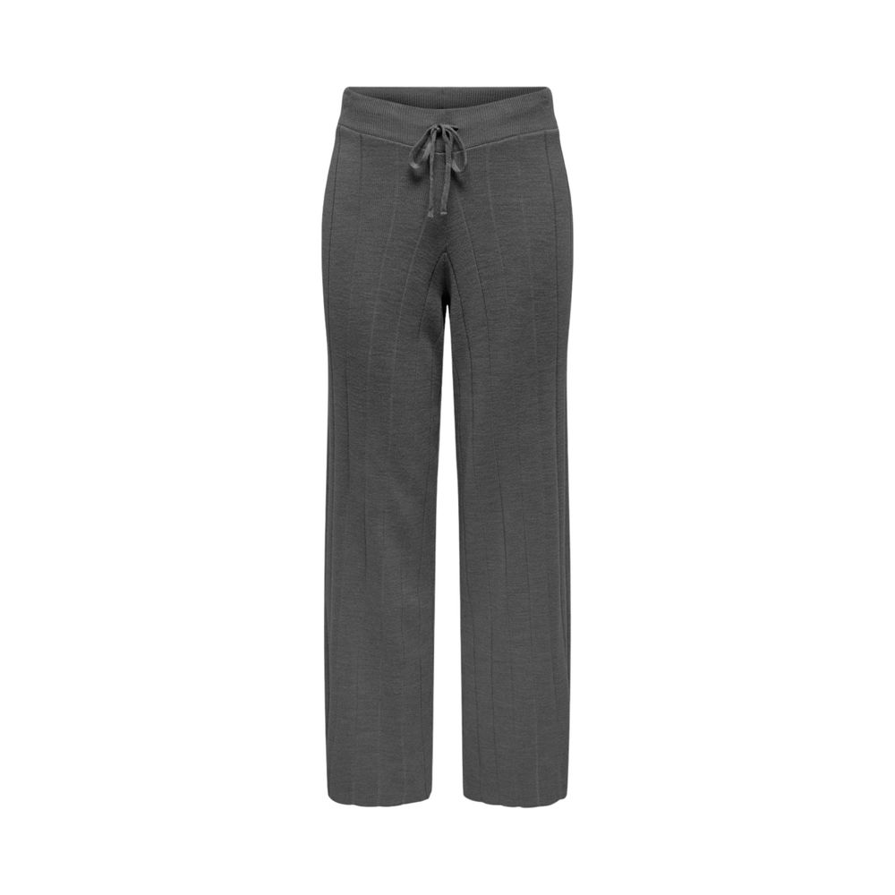 Gray Acrylic Jeans & Pant for Women
