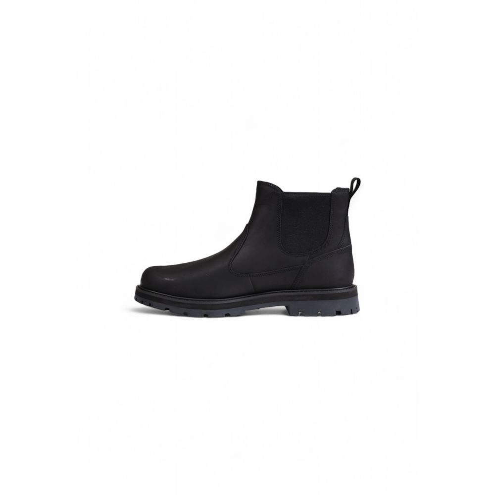 Timberland Black Leather Boot for Men