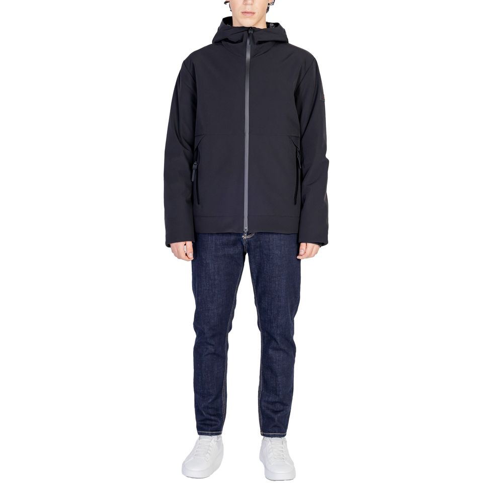Peuterey Black Polyamide Jacket for Men
