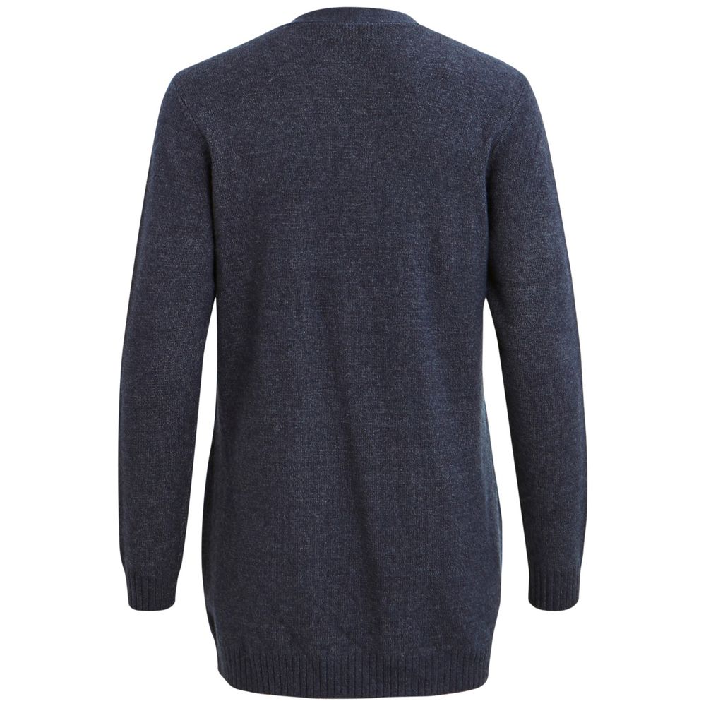 Blue Viscose Cardigan for Women