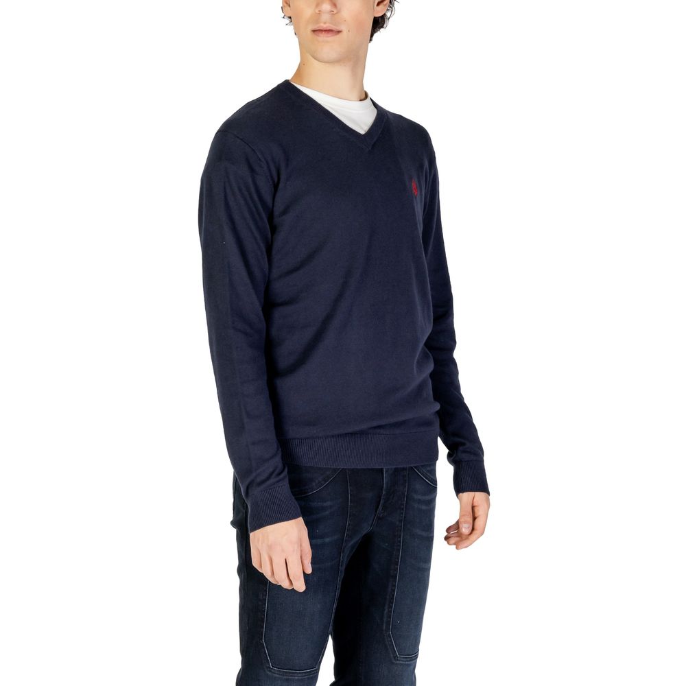 Classic Blue Cotton Sweater