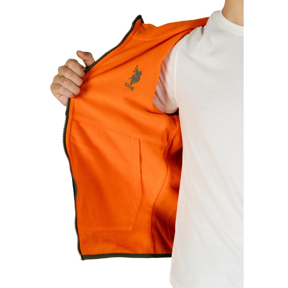 Green Polyamide Jacket - Men's Fall/Winter Collection