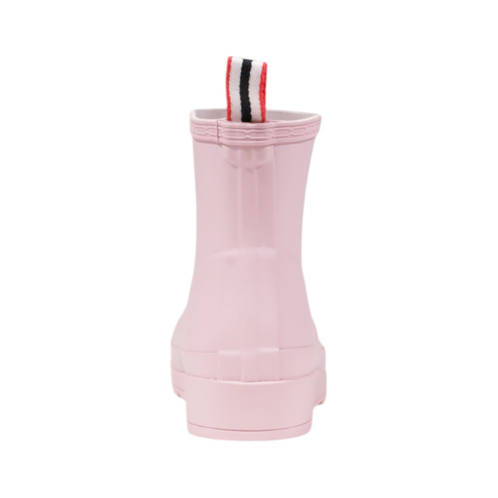 Hunter Light Pink Recycled Polyester Short Wellie Boots