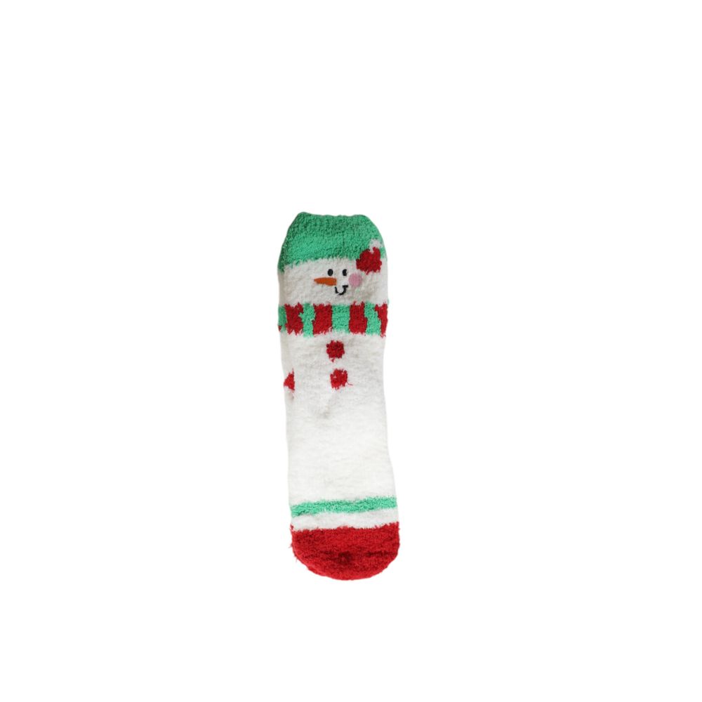 Classic Green Polyester Socks for Women
