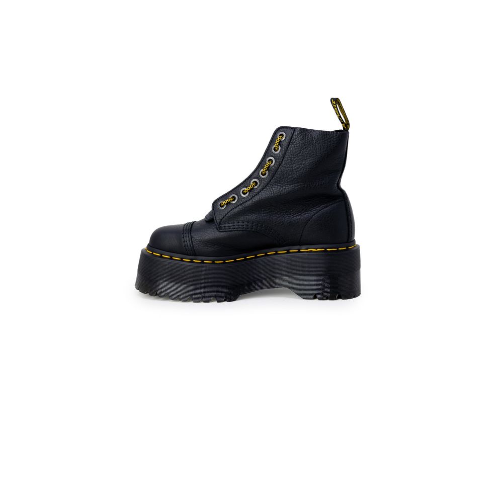 Dr. Martens Black Leather Sinclair Max Pisa Platform Boot