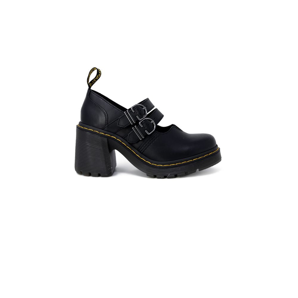 Dr. Martens Black Leather High Heel - Women's Heeled Shoes