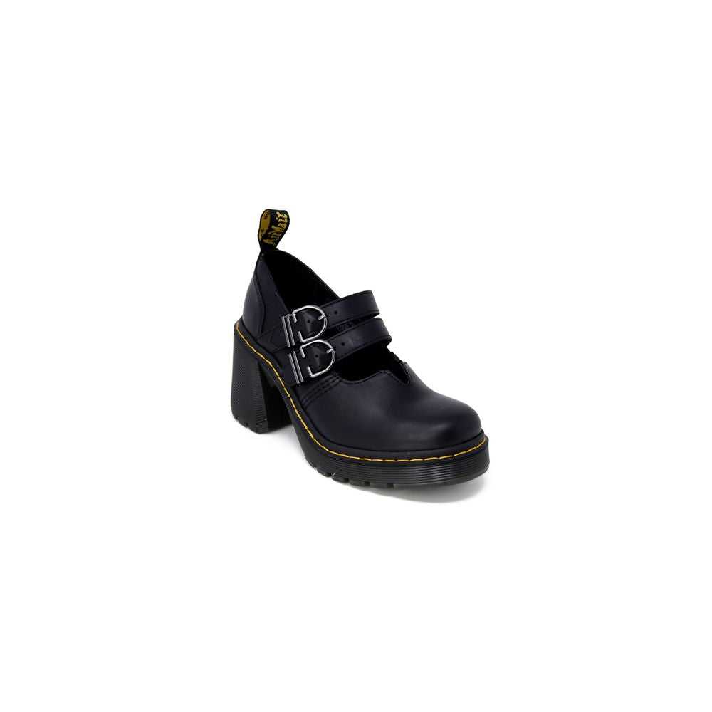 Dr. Martens Black Leather High Heel - Women's Heeled Shoes
