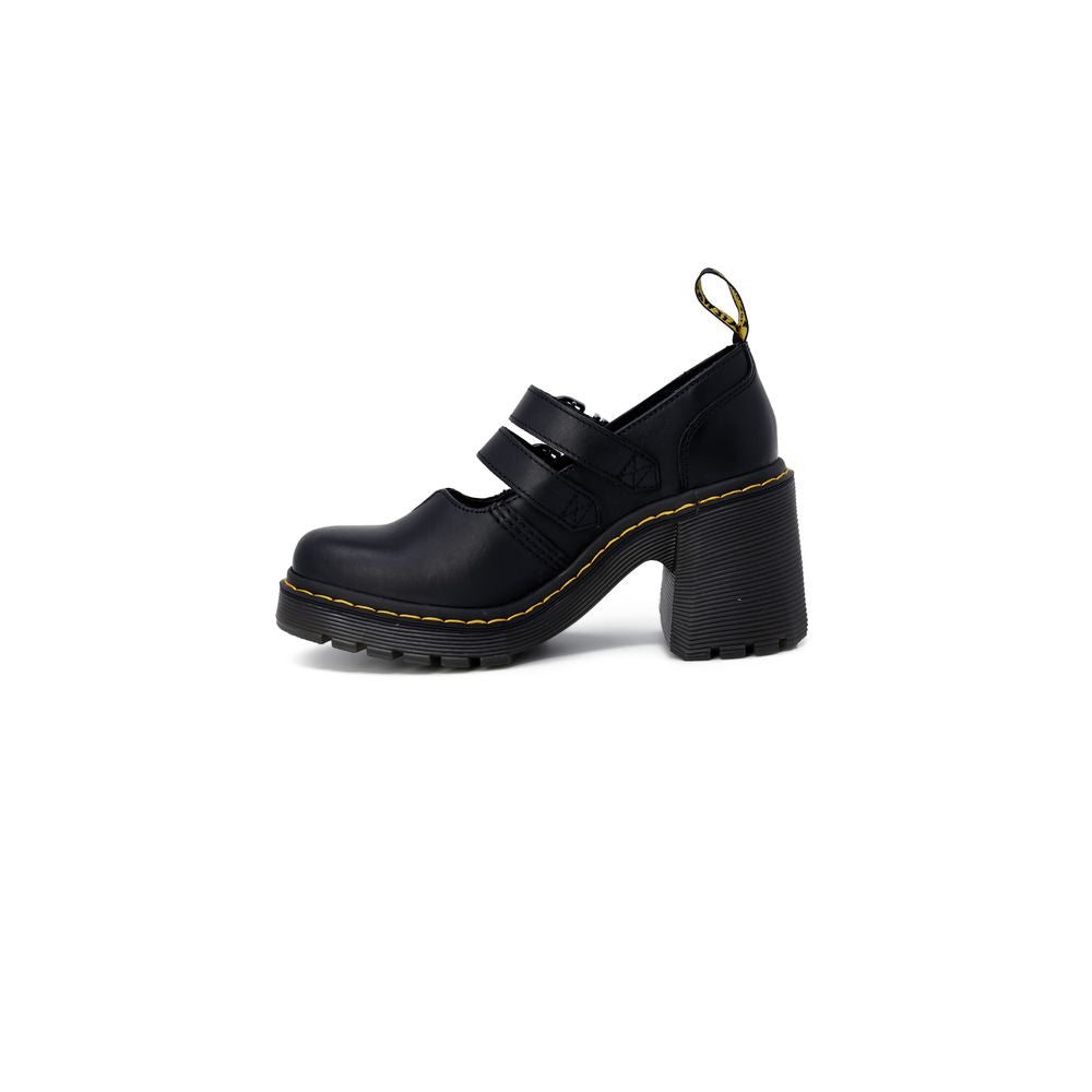 Dr. Martens Black Leather High Heel - Women's Heeled Shoes