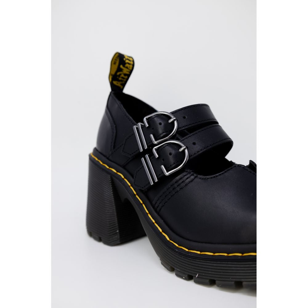 Dr. Martens Black Leather High Heel - Women's Heeled Shoes
