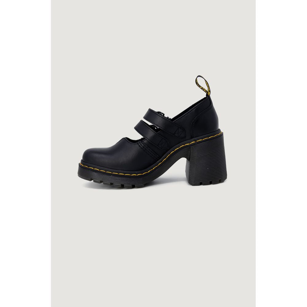 Dr. Martens Black Leather High Heel - Women's Heeled Shoes