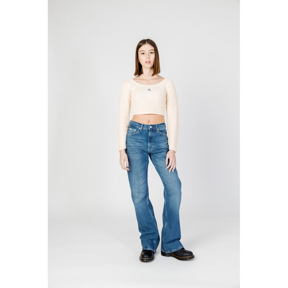 Women's Mom Jeans – Blue Cotton Jeans