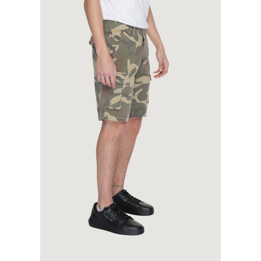 Beige Cotton Short – Men’s Bermuda