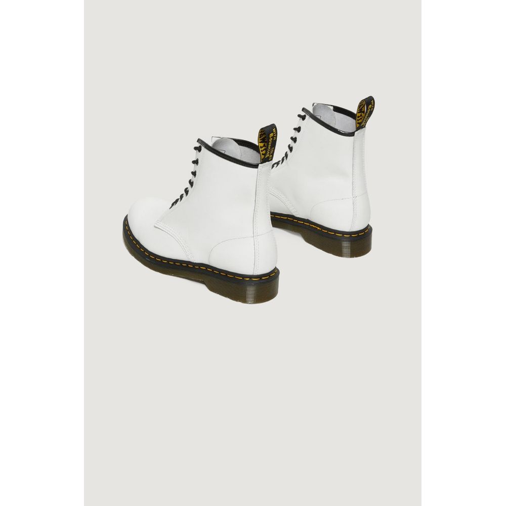 Dr. Martens Women's White Leather Docs Boots