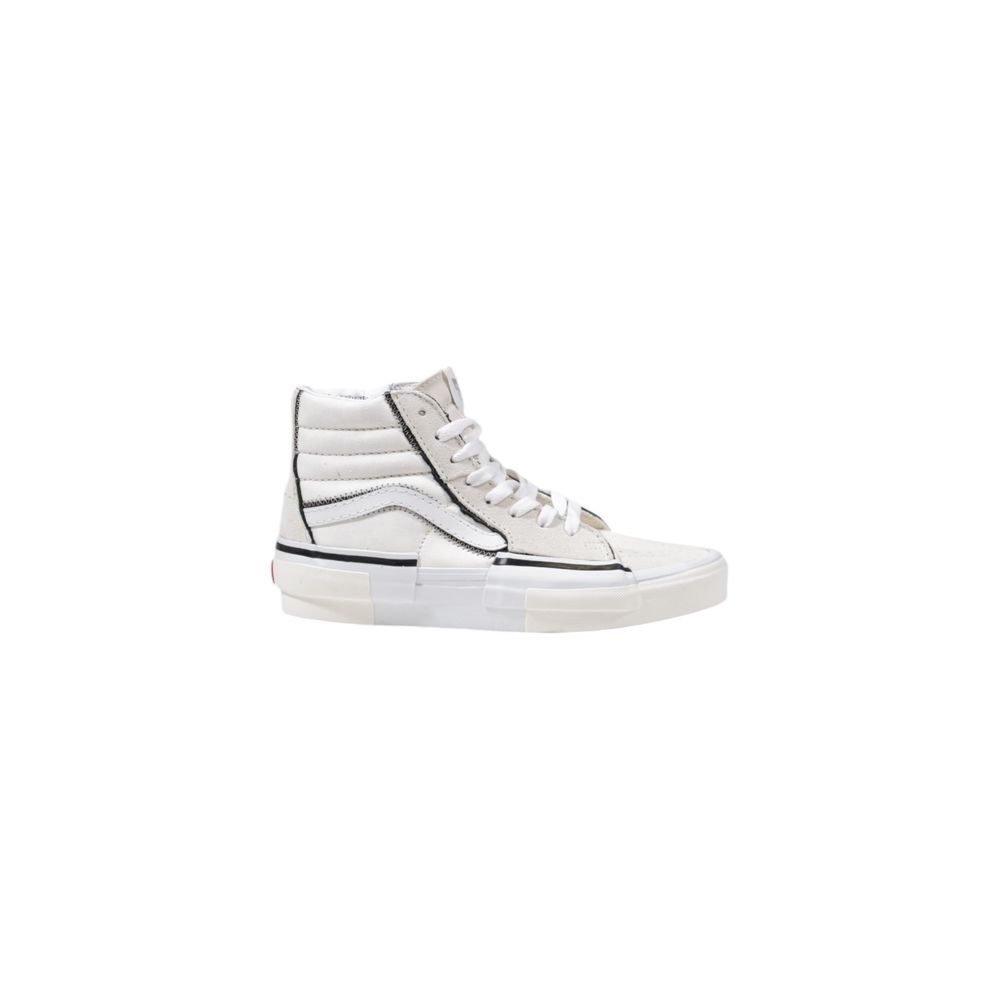 Vans Beige Leather SK8-Hi Sneakers