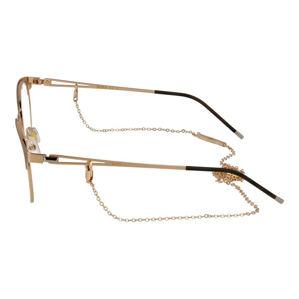 Hugo Boss Gold Women’s Optical Frames – Stylish Full-Rim Design