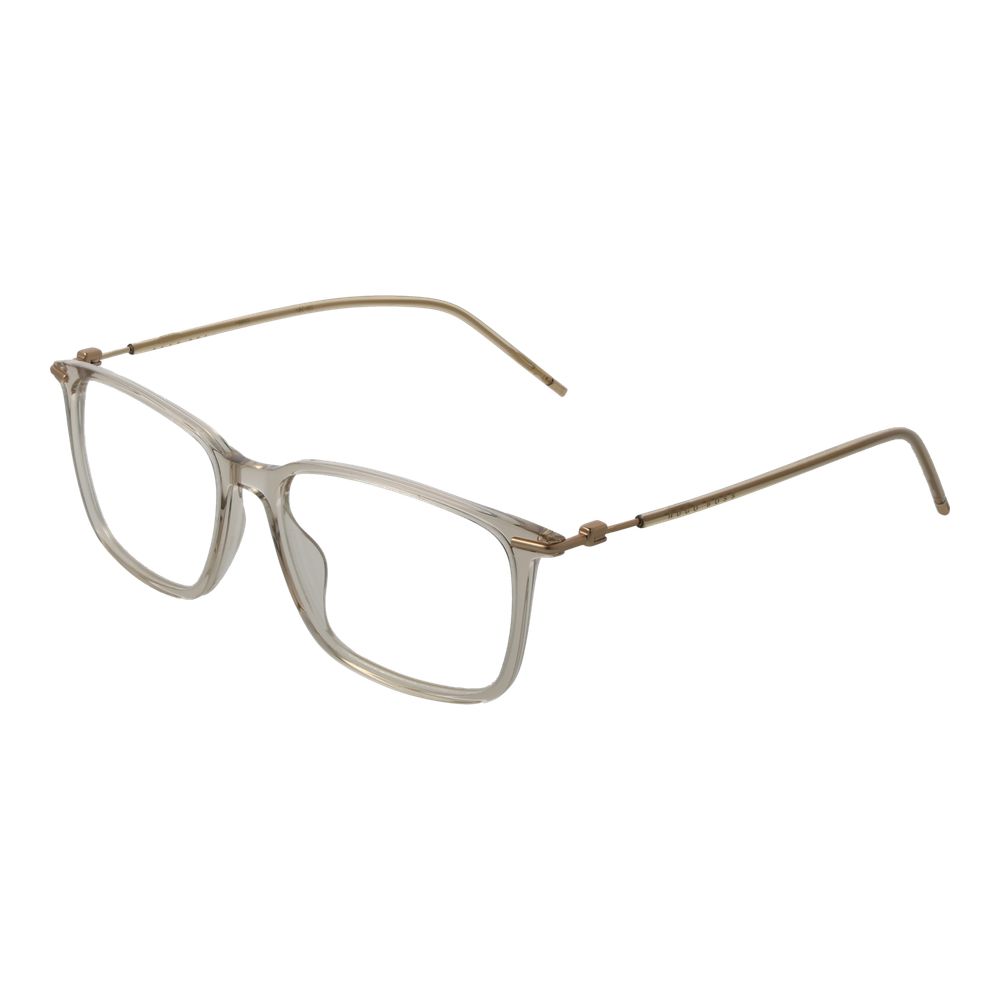 Hugo Boss Gold Men’s Optical Frames – Rectangle Demo Lens, 55mm