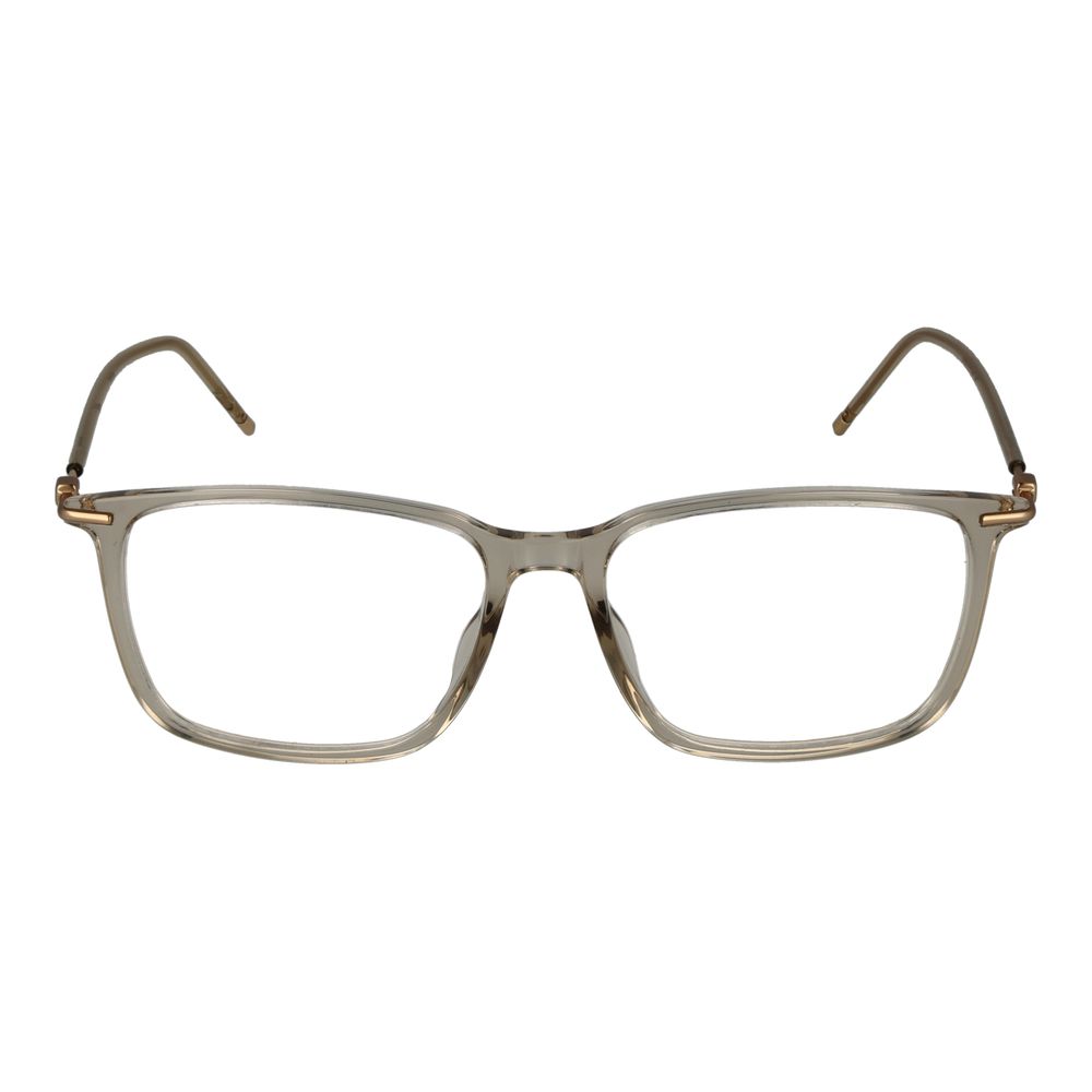 Hugo Boss Gold Men’s Optical Frames – Rectangle Demo Lens, 55mm