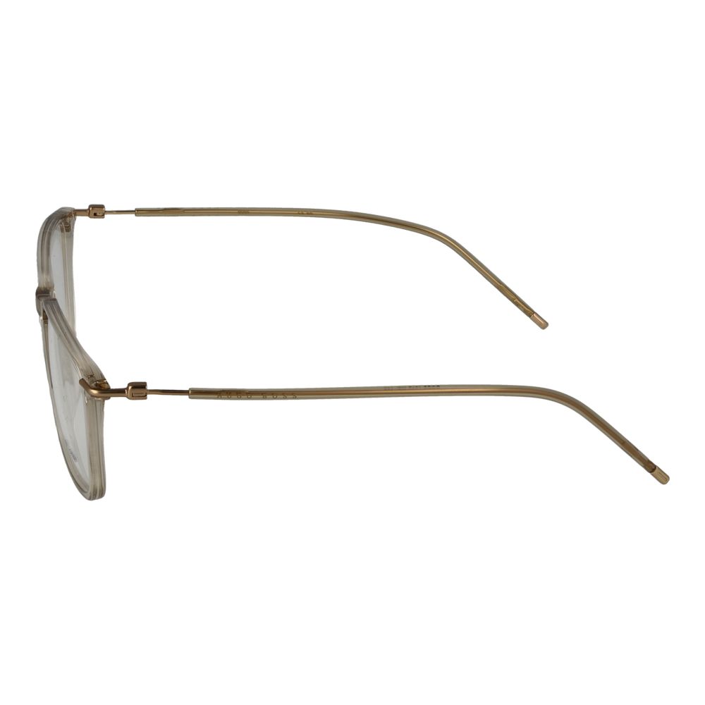 Hugo Boss Gold Men’s Optical Frames – Rectangle Demo Lens, 55mm