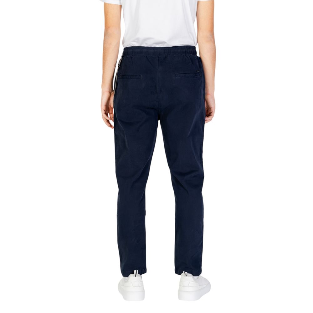 Gianni Lupo Blue Cotton Jeans & Pant for Men
