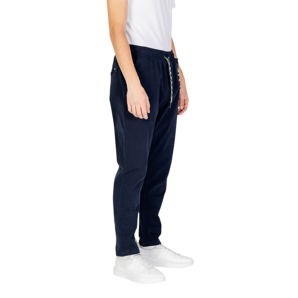 Gianni Lupo Blue Cotton Jeans & Pant for Men