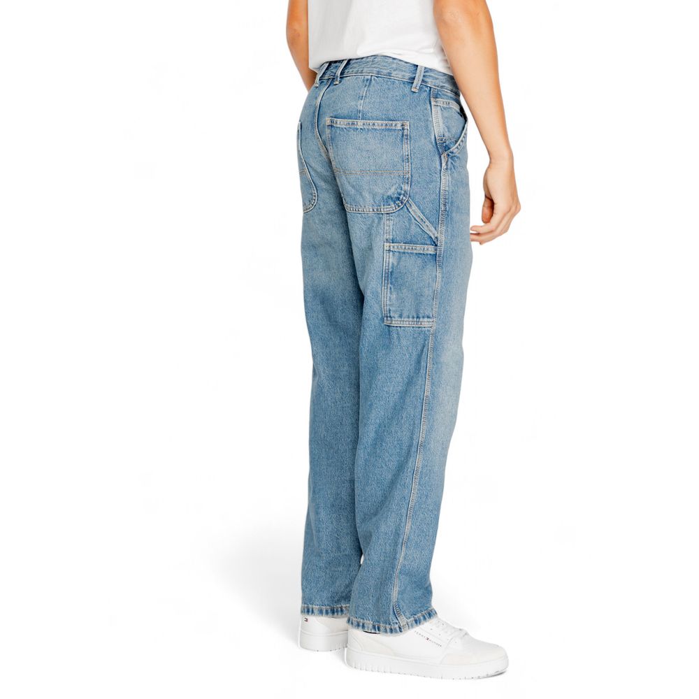 Classic Blue Cotton Jeans for Men