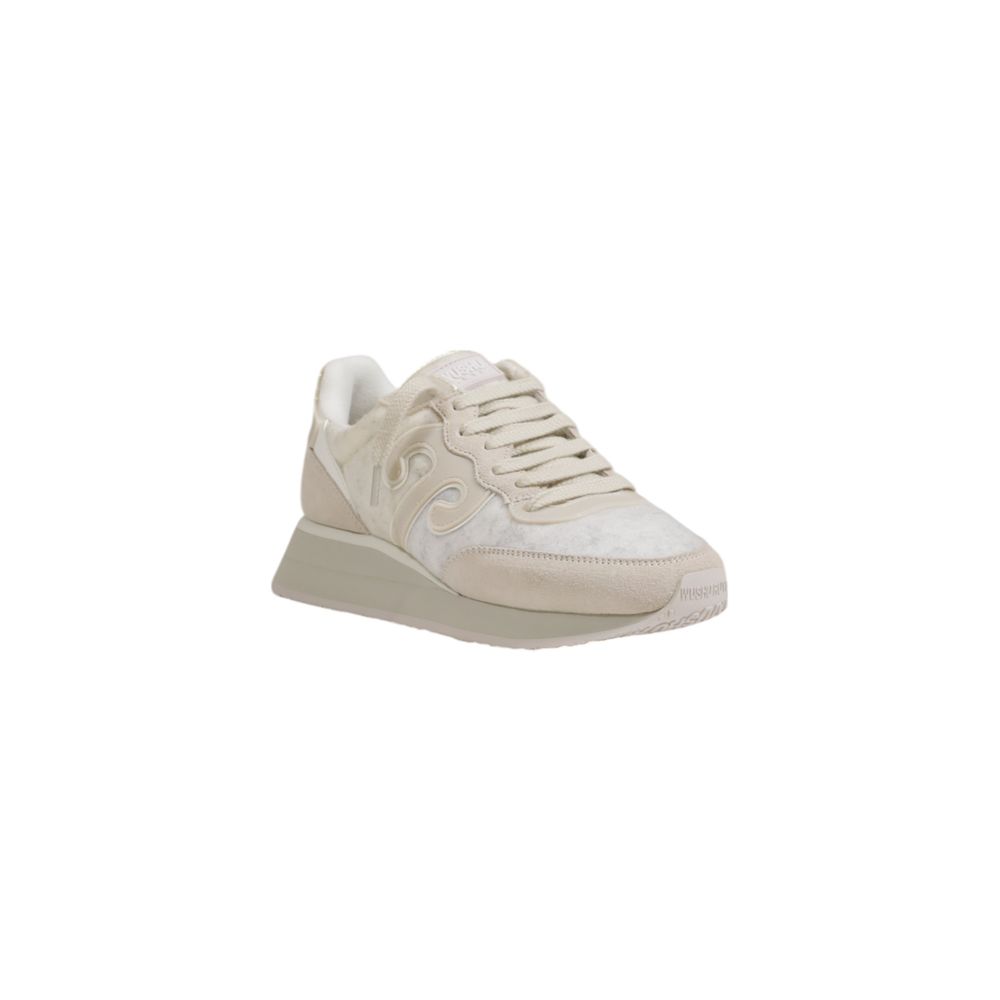 Wushu Cream Wool Sneaker for Women