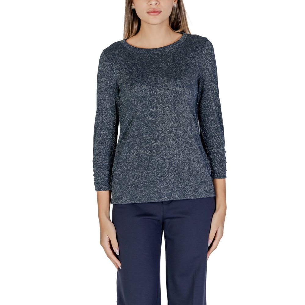 Street One Blue Polyester Tops & T-Shirt for Women