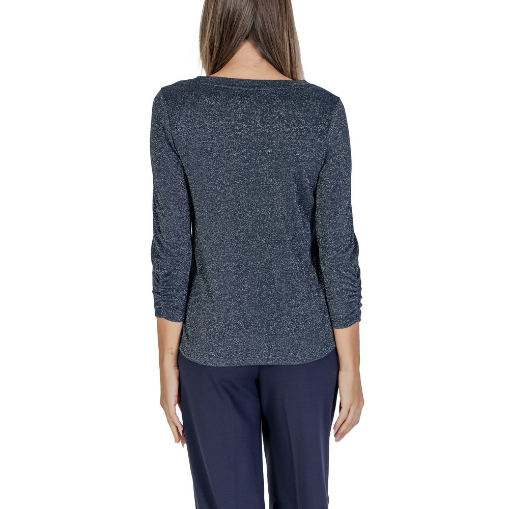 Street One Blue Polyester Tops & T-Shirt for Women