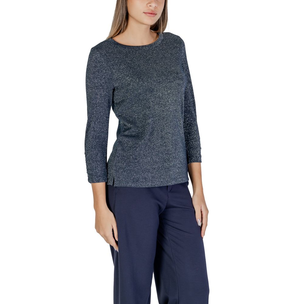 Street One Blue Polyester Tops & T-Shirt for Women