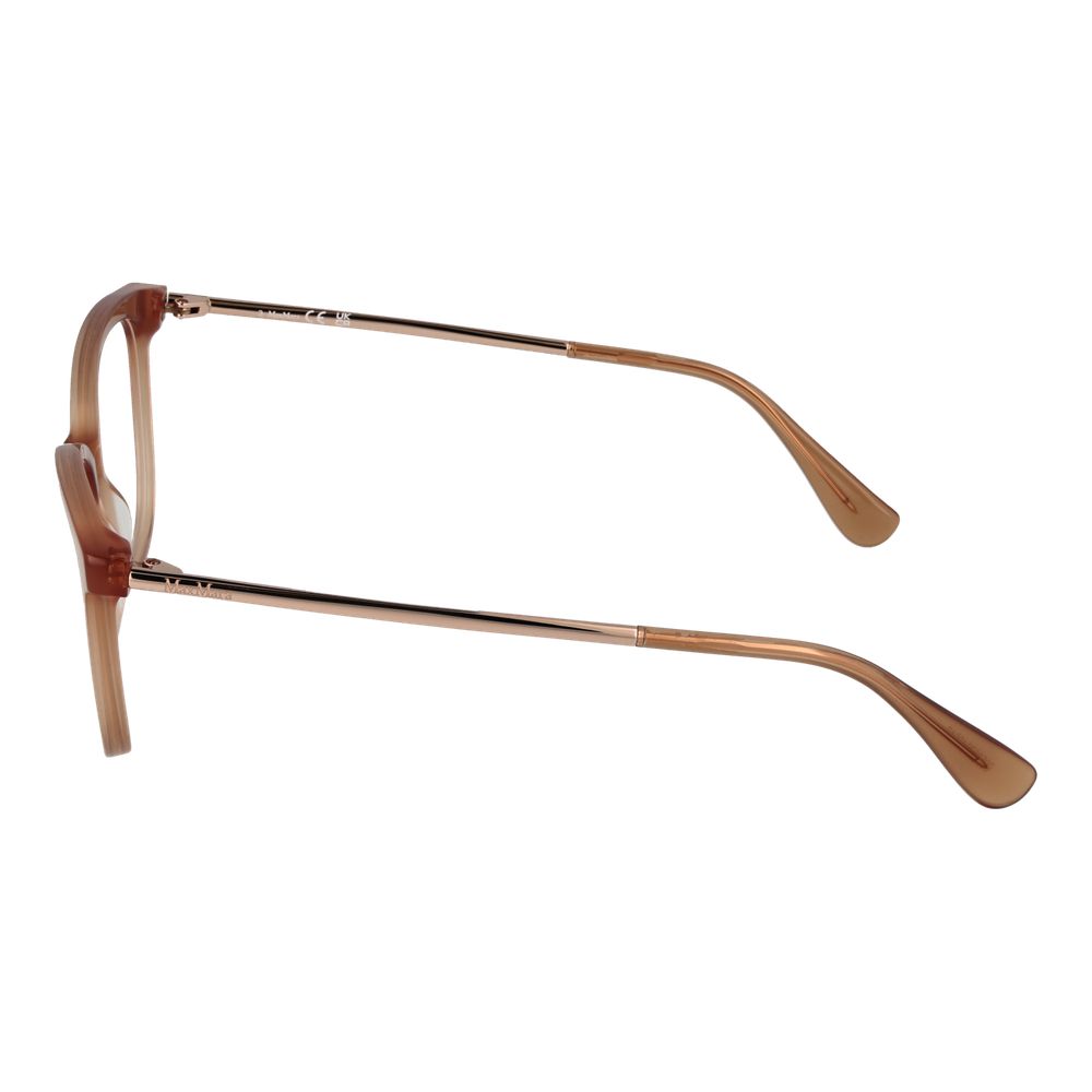 Max Mara Women’s Optical Frames – Brown Butterfly Style, 52mm