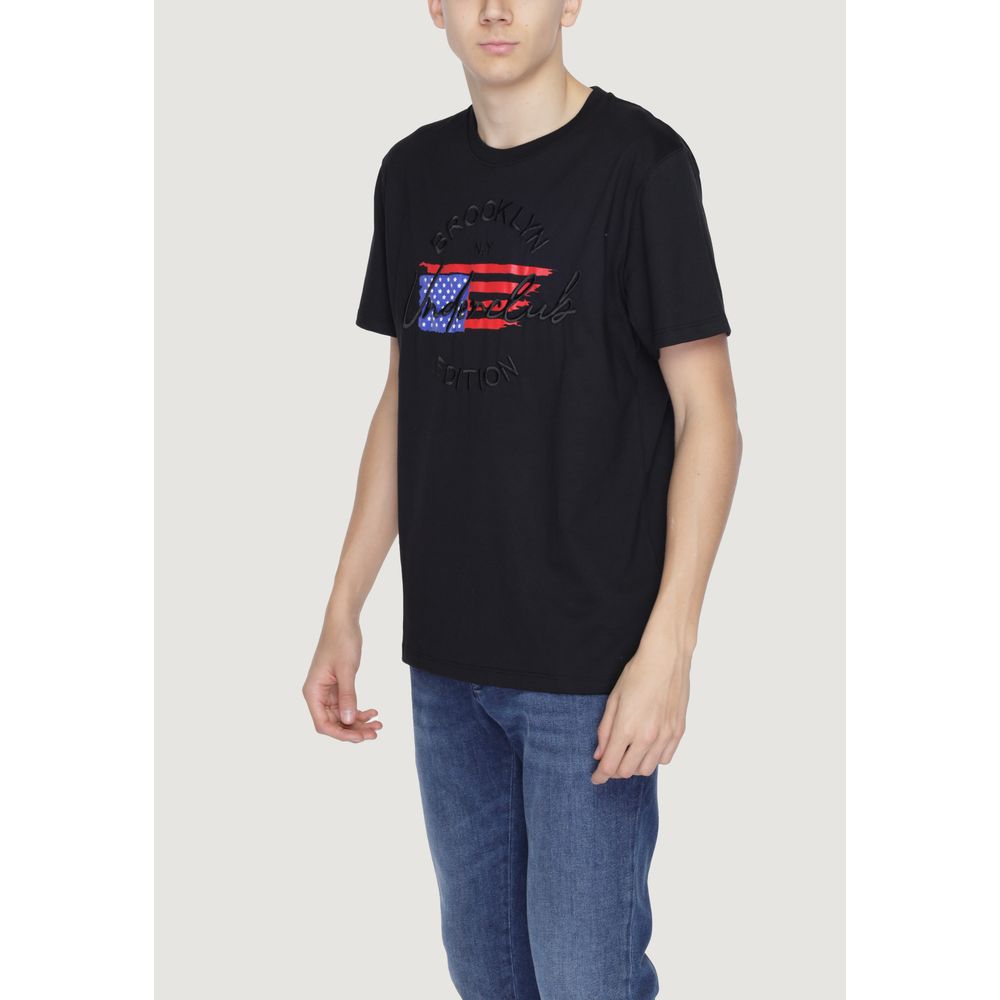 Classic Black Cotton T-Shirt for Men
