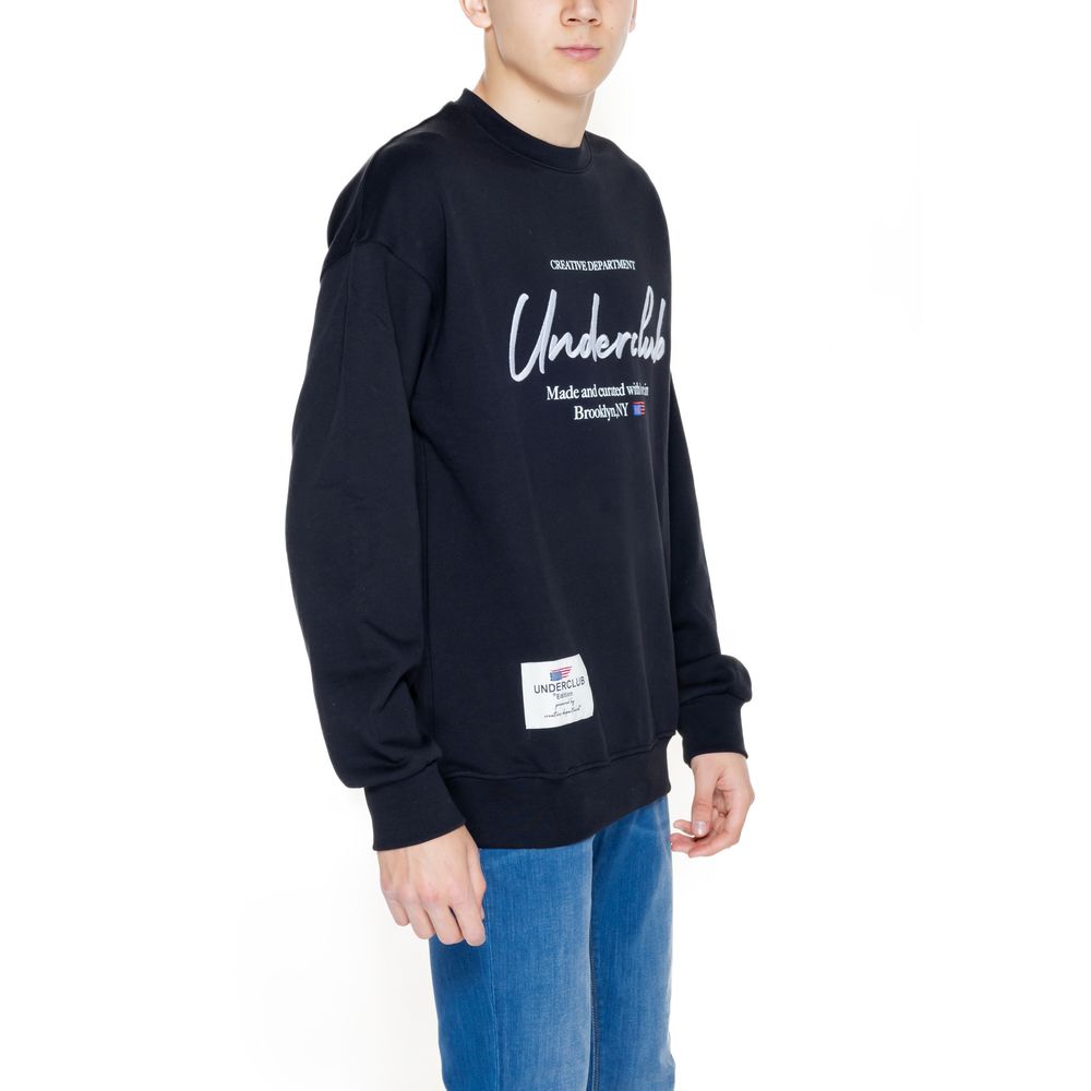 Underclub Black Cotton Sweatshirt - Model 24EUC80045