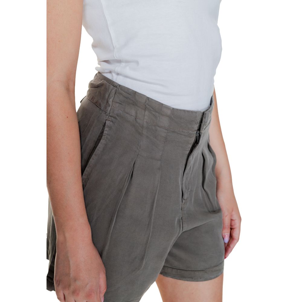 Vero Moda Gray Lyocell Shorts for Women