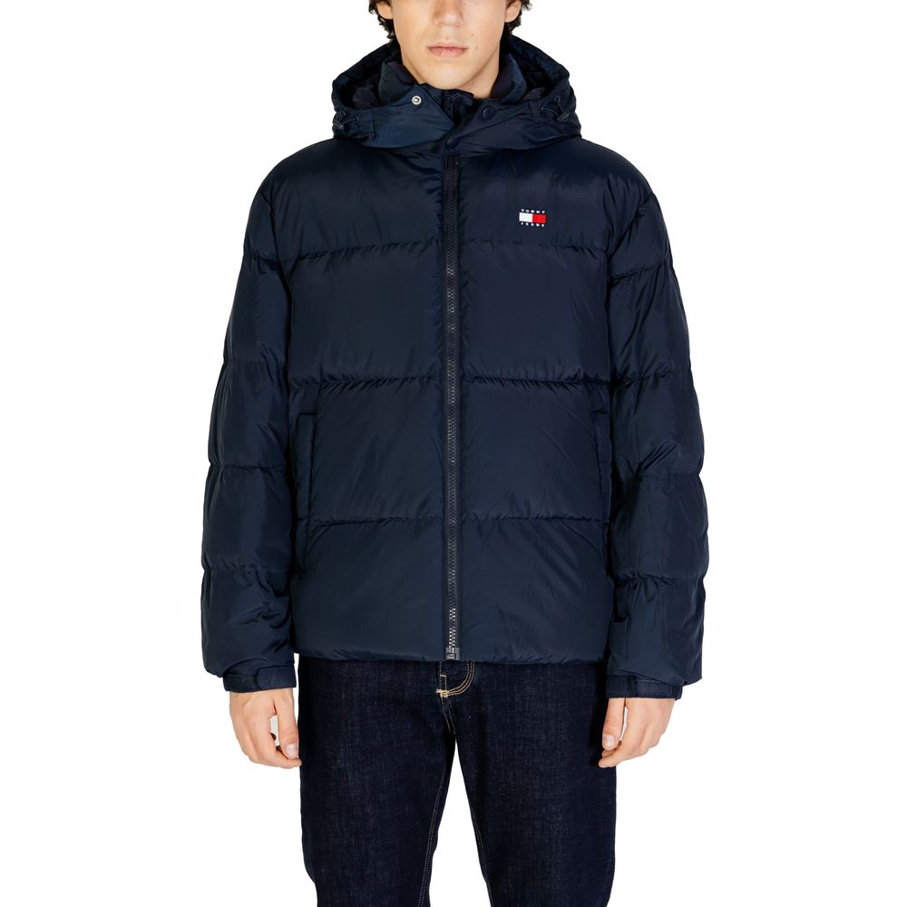 Tommy Hilfiger Men's Blue Recycled Polyester Jacket