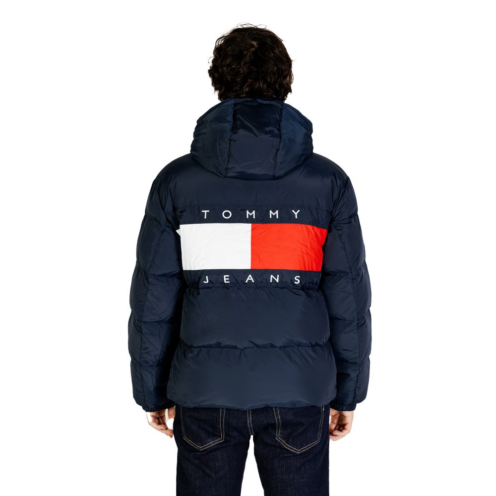 Tommy Hilfiger Men's Blue Recycled Polyester Jacket