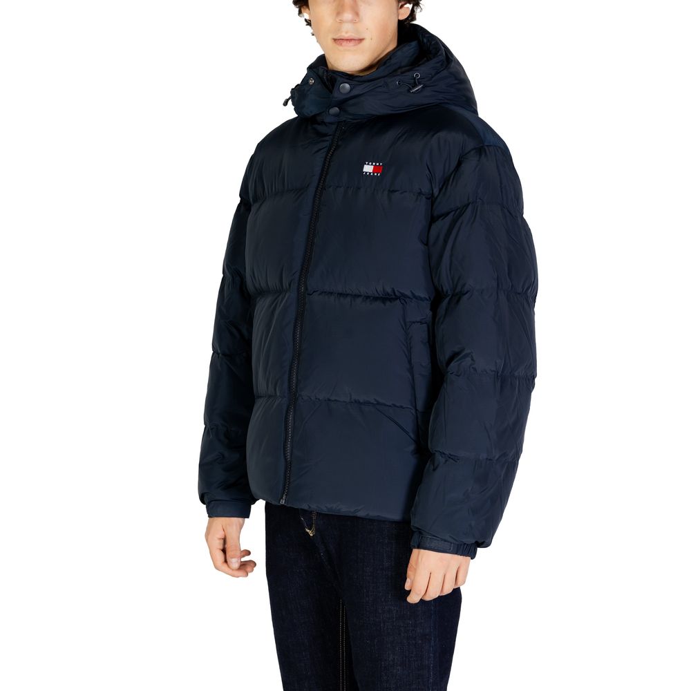 Tommy Hilfiger Men's Blue Recycled Polyester Jacket
