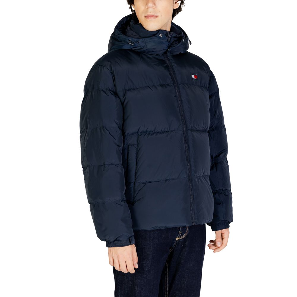 Tommy Hilfiger Men's Blue Recycled Polyester Jacket