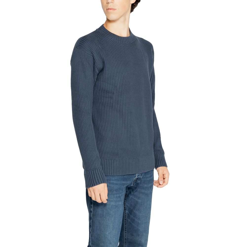 Calvin Klein Black Organic Cotton Sweater for Men