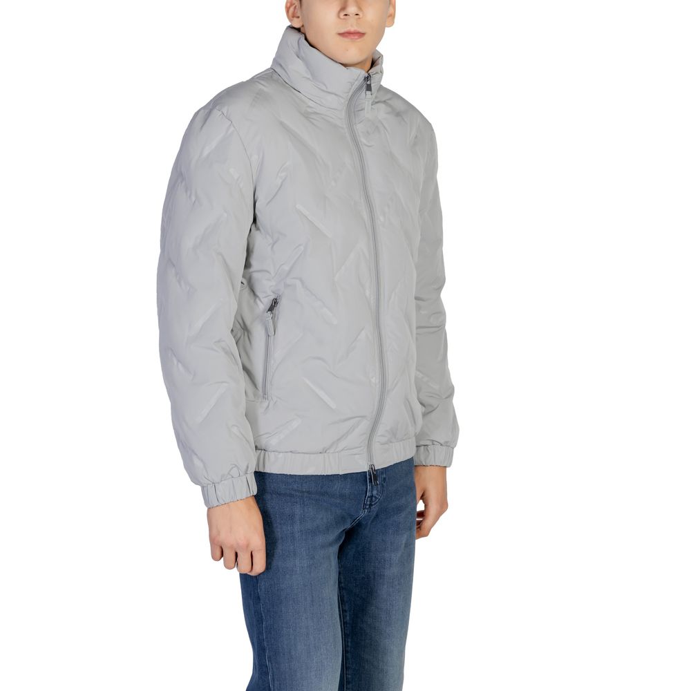 Ultimate Gray Polyester Jacket for Men