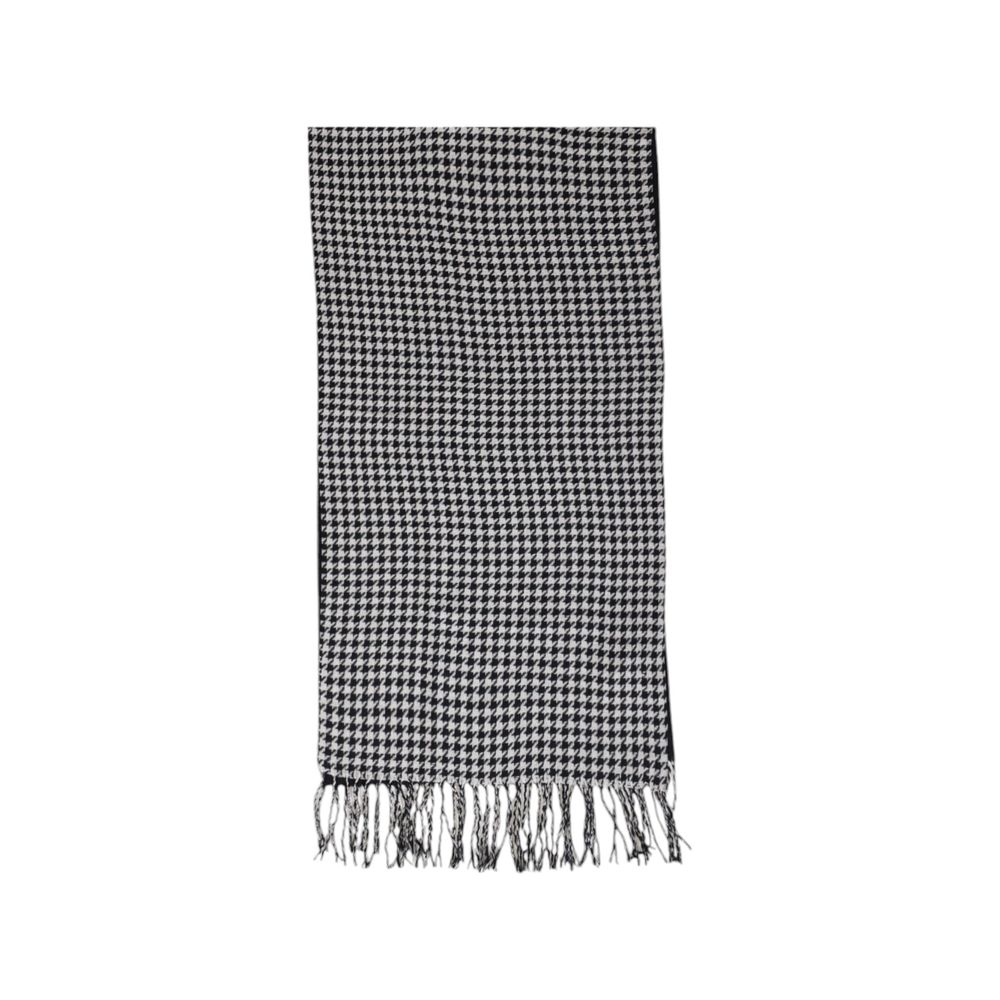 White Acrylic Scarf for Men