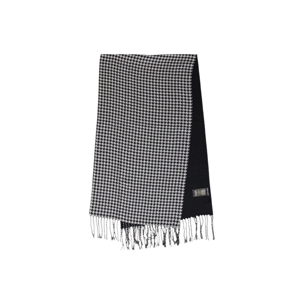 White Acrylic Scarf for Men