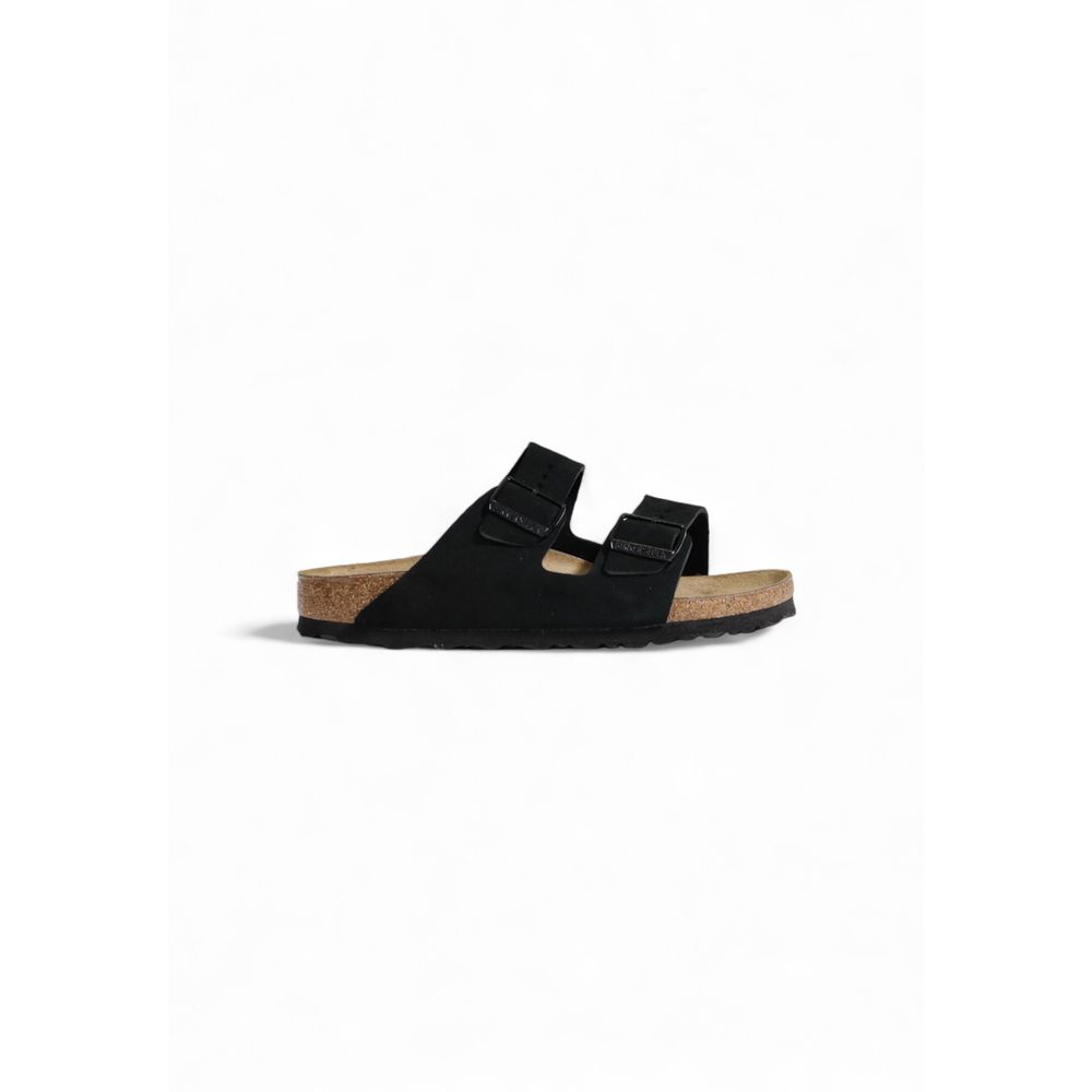 Elegant Black Suede Sandal for Women