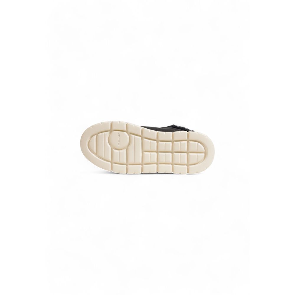 Crime London Black Leather Sneaker for Women