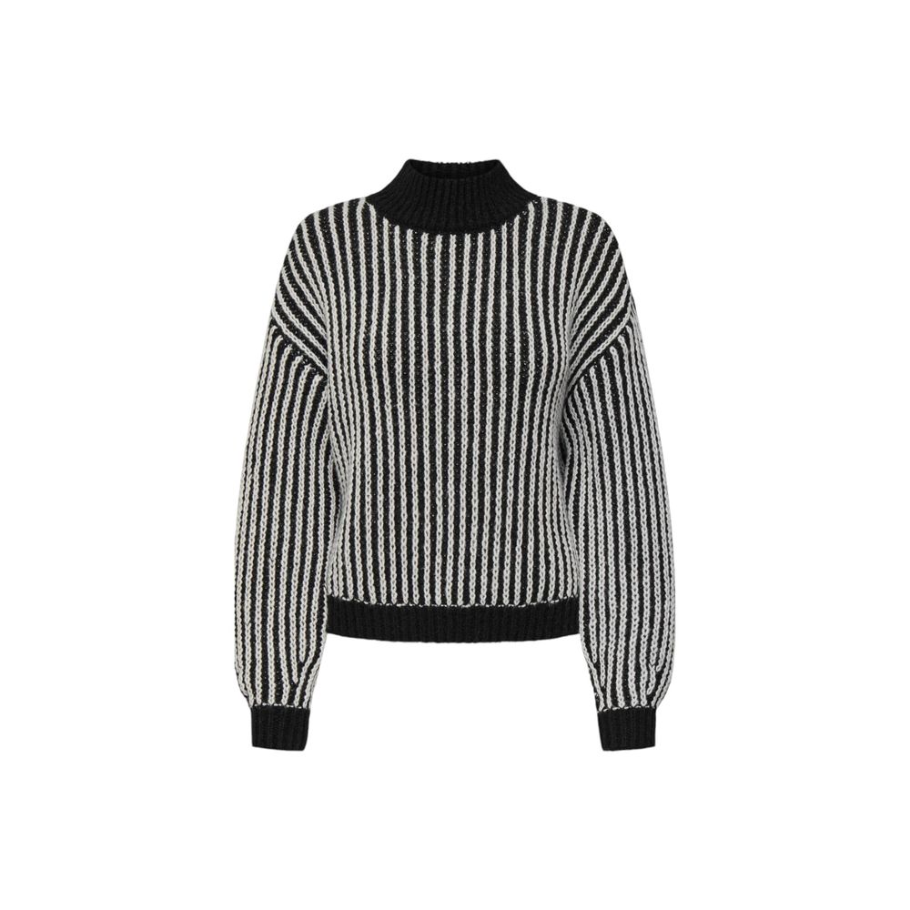 - Black Polyester Sweater